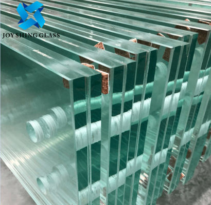 डाइनिंग टेबल टेम्पर्ड लैमिनेटेड ग्लास शीट्स 6.38mm-100mm स्टेनलेस स्टील फ्रेम